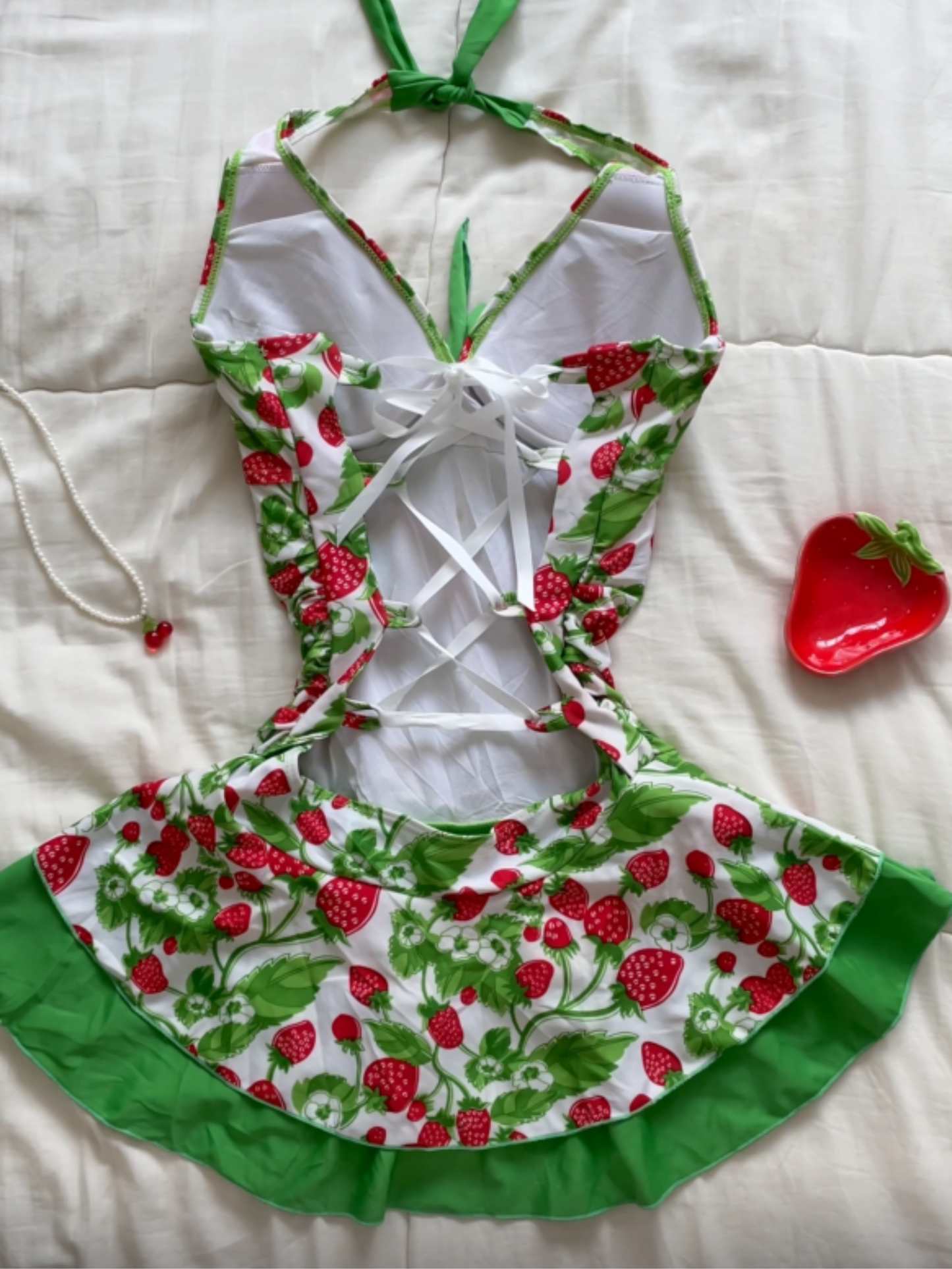 STRAWBERRY SWIMSUIT